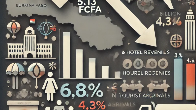 Burkina Faso/Tourisme et hôtellerie : Baisse des recettes en juillet 2024