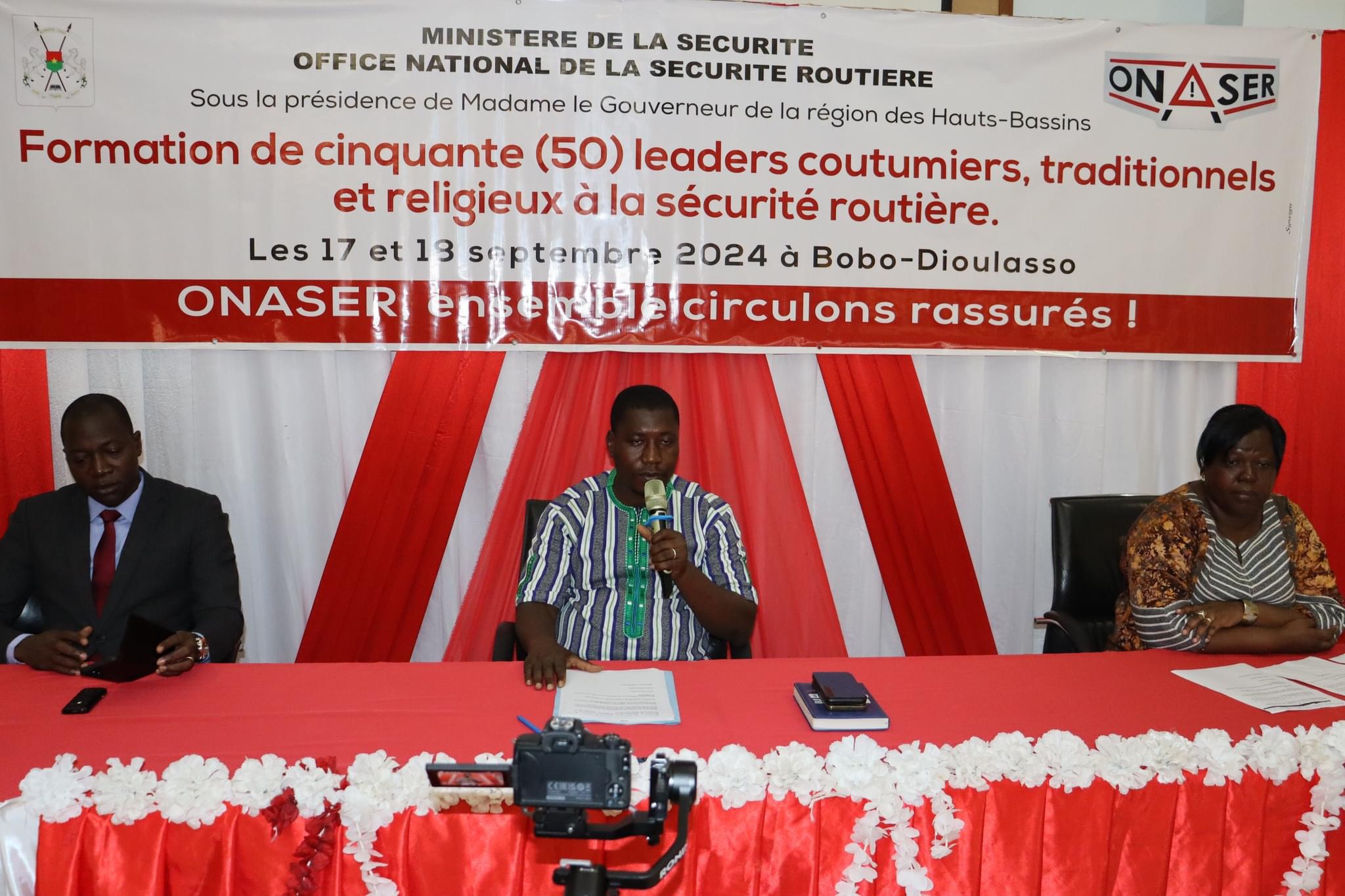 Promotion de la Sécurité Routière : Les leaders coutumiers, traditionnels et religieux en première ligne dans les Hauts-Bassins