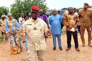 ministre d'État, ministre de la Défense et des Anciens combattants, le Général de brigade Kassoum Coulibaly