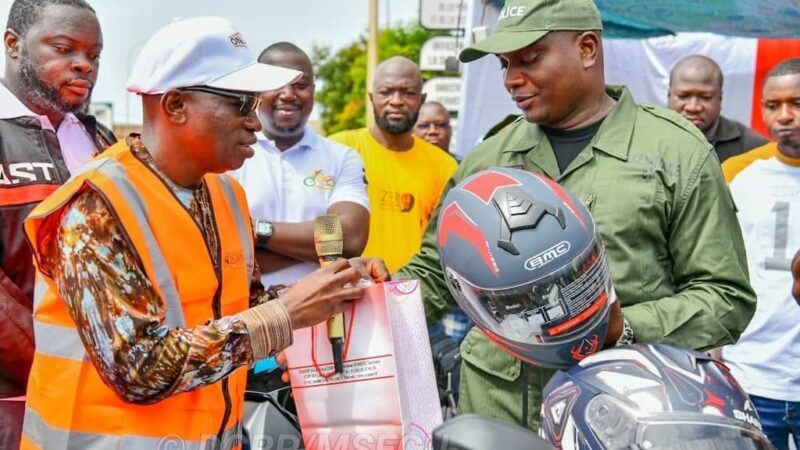 8e Semaine de la sécurité routière au Burkina Faso : « Mon casque pour la vie » au cœur de la campagne