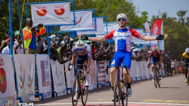 Tour du Faso 2024 : Le Russe Anton Popov remporte la 4e étape entre Réo et Boromo