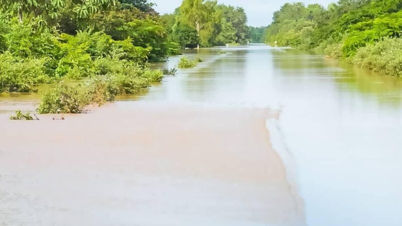 Inondations sur la RN1 : Circulation dangereuse entre Hèrèdougou et Pâ, appel à la vigilance