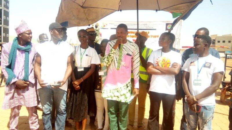 Soutien à la Transition : Les Jeunes panafricanistes mobilisés pour un Burkina Faso fort et résilient