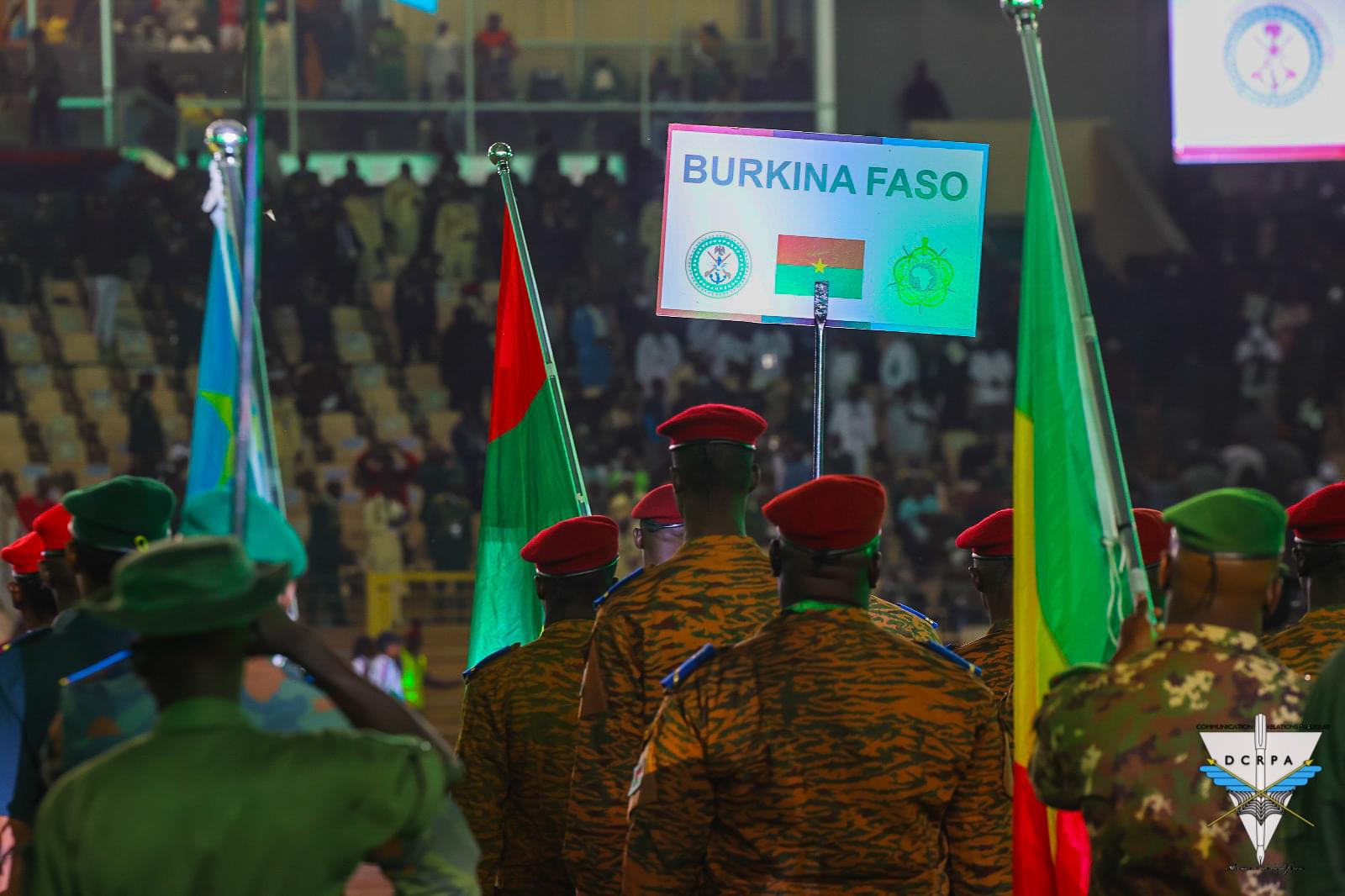 Sport militaire: Le Burkina participe aux 2e Jeux Militaires Africains