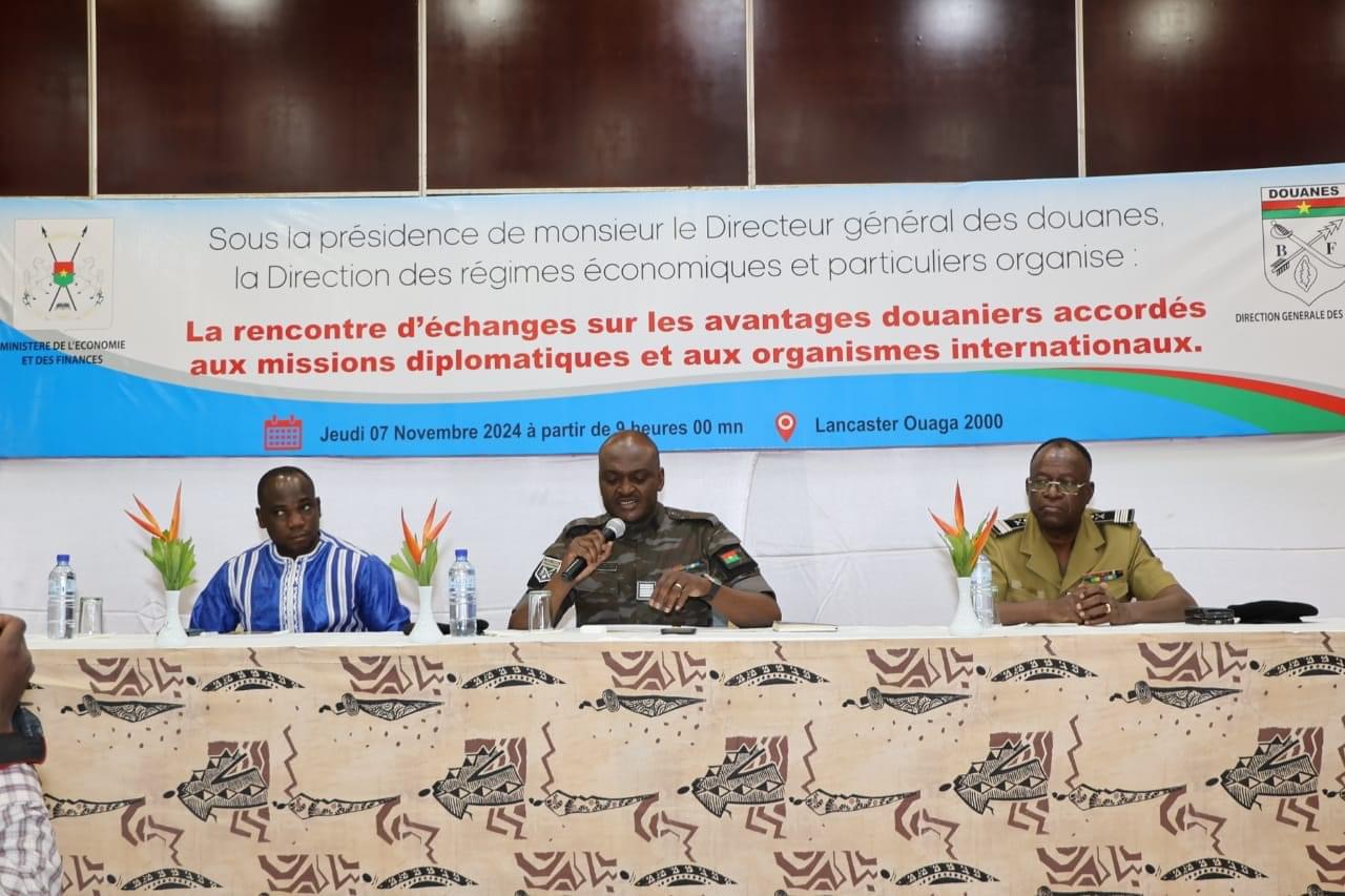 Renforcement du partenariat entre douanes et missions diplomatiques au  Burkina : Vers une application transparente et uniforme des avantages douaniers