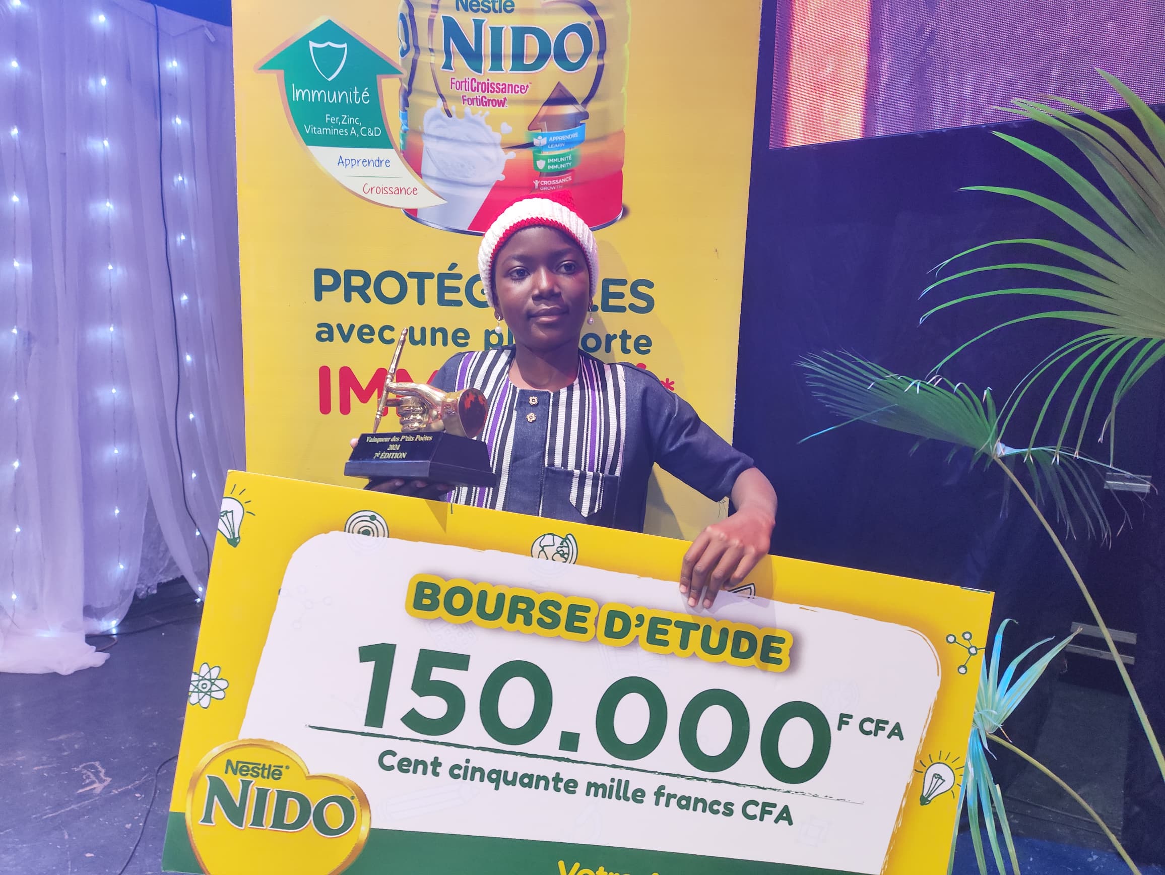 Concours « Les P’tits Poètes » : Grâce Traoré couronnée pour son engagement en faveur de l’environnement