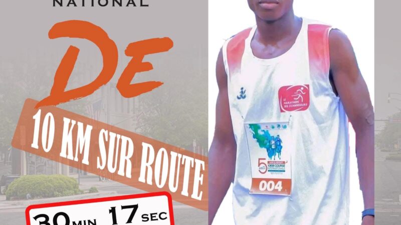 Burkina Faso : Boly Abdoulaye a établi un nouveau record national au 10 km
