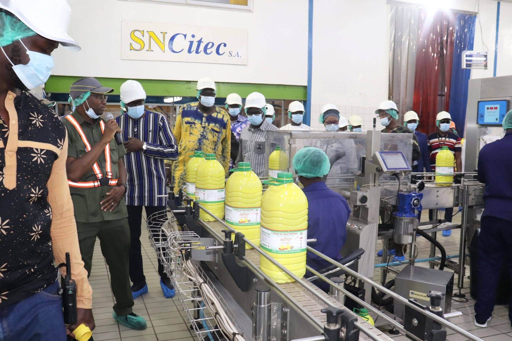 Bobo-Dioulasso : Une délégation gouvernementale visite la SN Citec