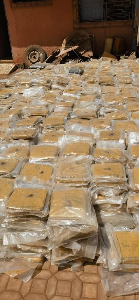 Brigade mobile des douanes de Bobo-Dioulasso : importante saisie de drogue estimée à plus de 121 millions de FCFA sur l’axe Bobo-Diébougou