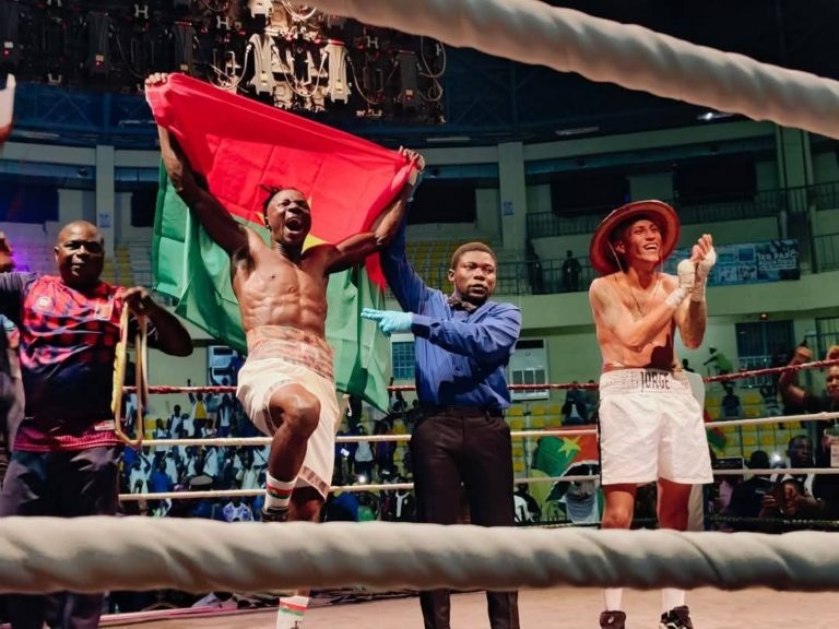 Gala international de boxe « fight for peace  » à Ouagadougou: Mathias Napaongo triomphe du Nicaraguayen Jorge Moreno