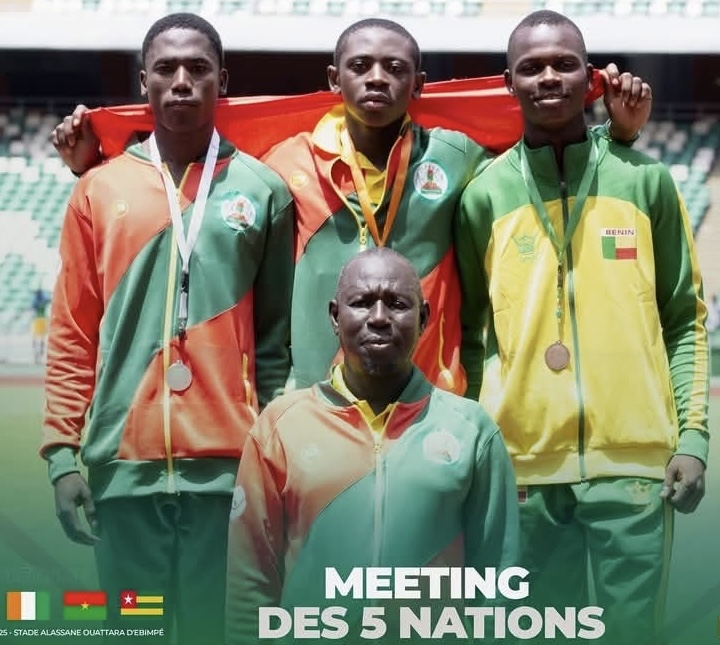 Meeting d’athlétisme des 5 Nations : le Burkina Faso brille et décroche la première place à Abidjan