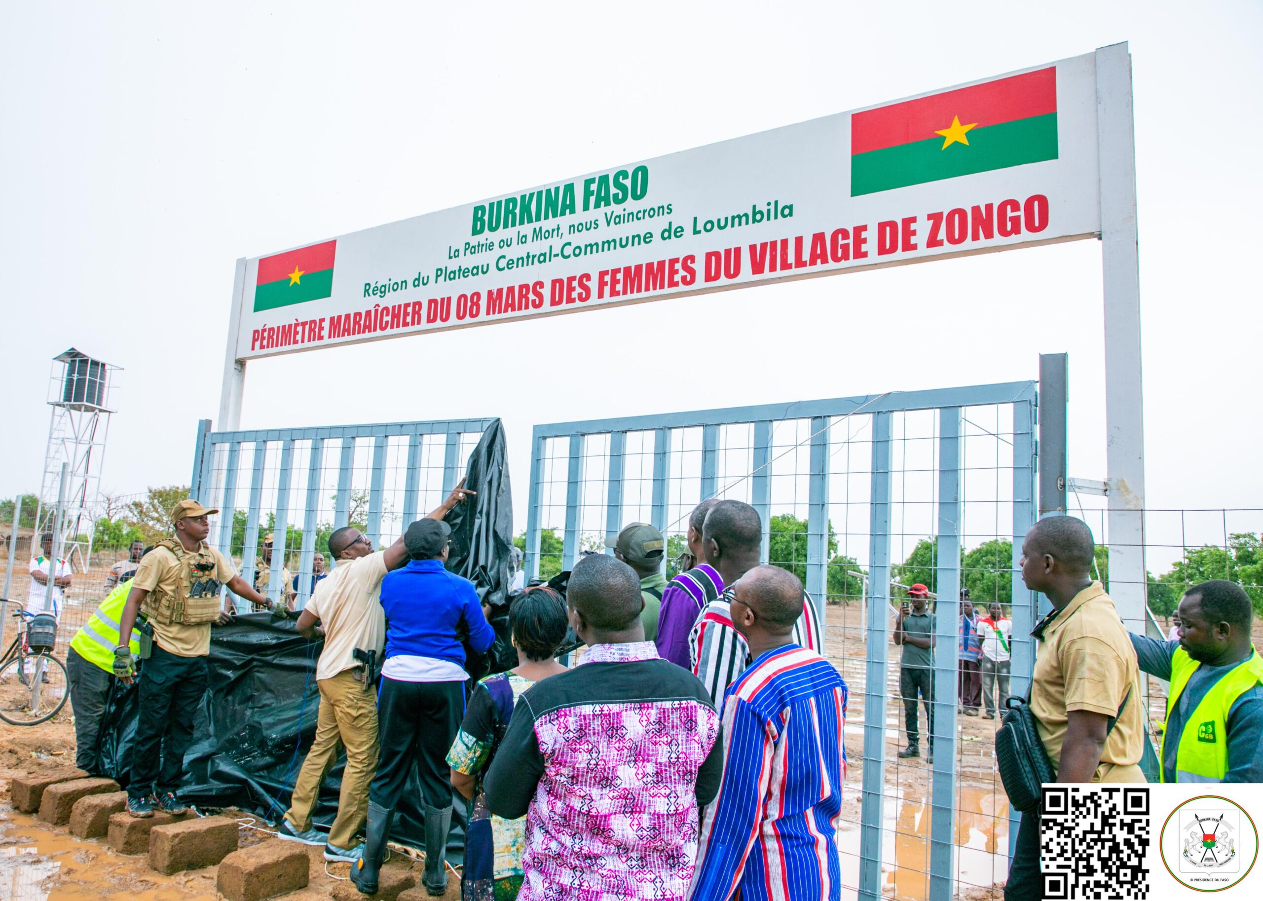 Site maraîcher du 8-Mars des femmes du village de Zongo : la concrétisation d’une promesse du Chef de l’État