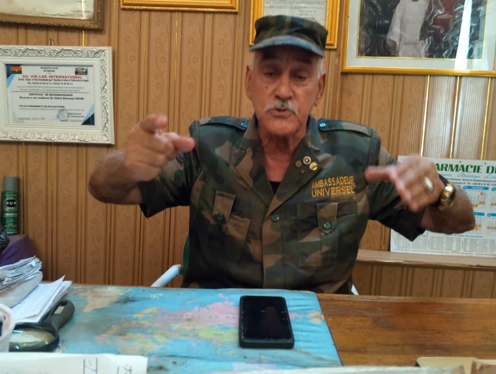 El Hadj Mohamed Doumi à propos de la crise au Sahel : « Nous recommandons au Mali et à l’Algérie de trouver un terrain d’entente pour que la crise prenne fin »