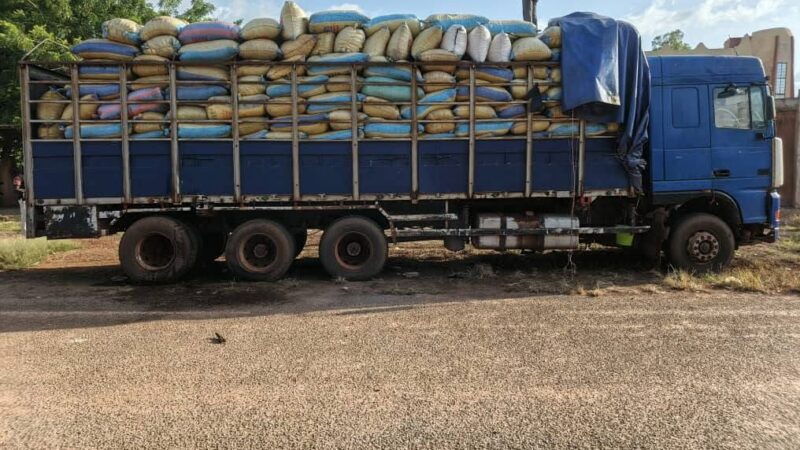 Lutte contre le trafic illicite : 35 tonnes d’amandes de karité saisies à Djikologo
