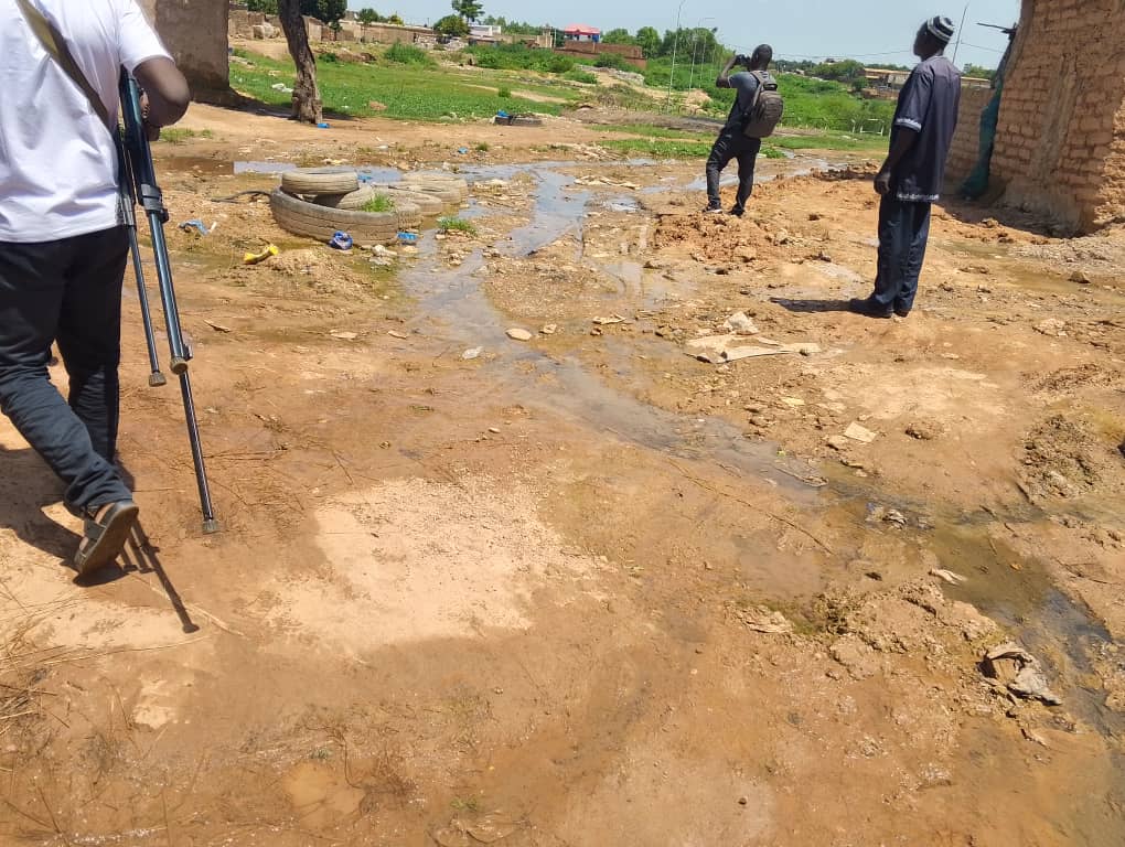 Les journalistes ont eu une visite guidée des habitations 