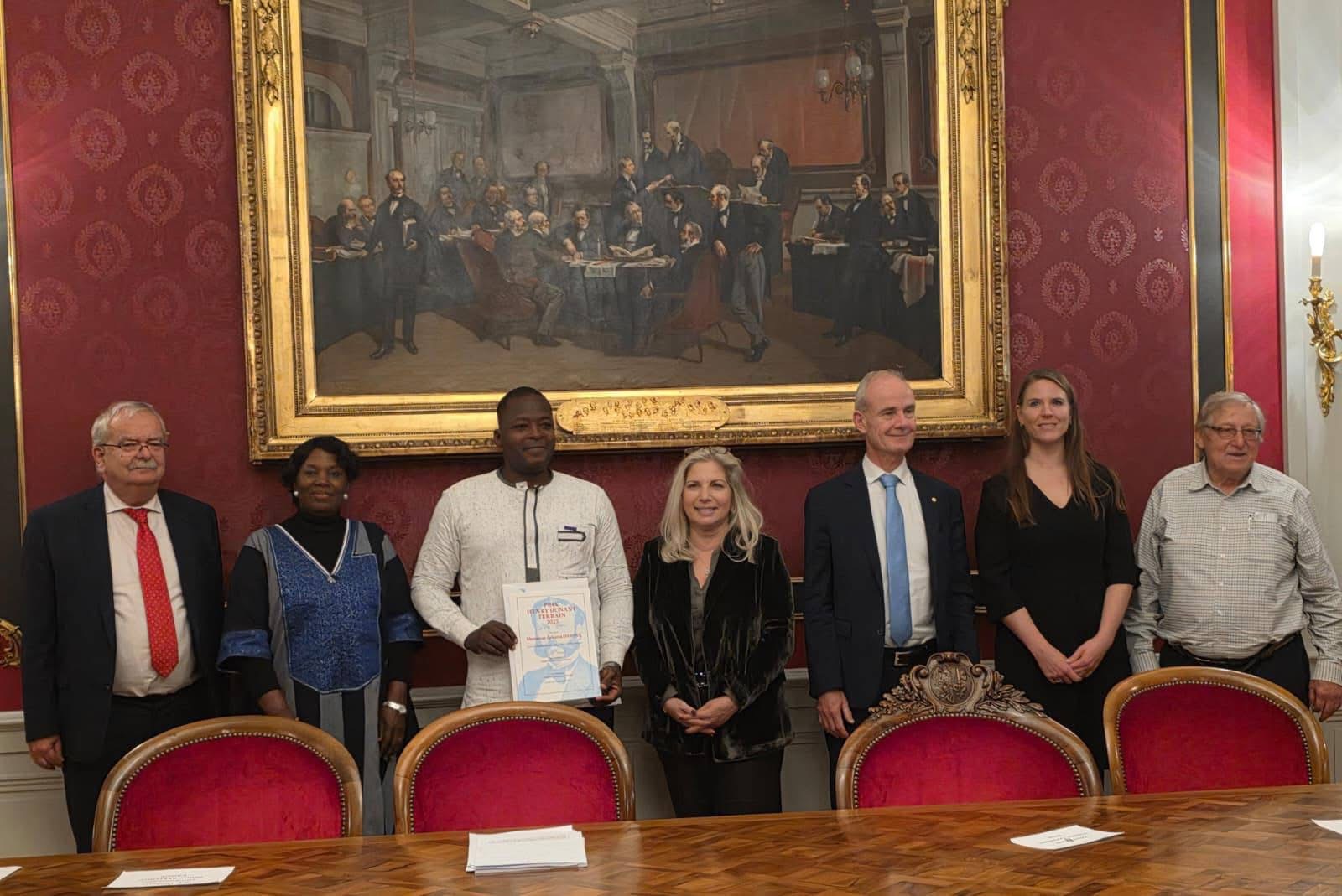 Genève : Le Burkinabè Zakaria DABONÉ remporte le Prix Henry Dunant Terrain 2025