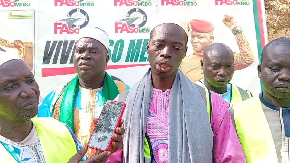 Halidou Kindo s’est réjoui du don fait