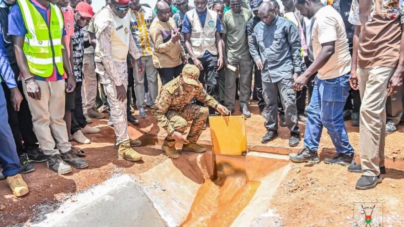 Burkina Faso : 1 000 hectares de périmètres irrigués mis en eau dans la Léraba pour renforcer la souveraineté alimentaire