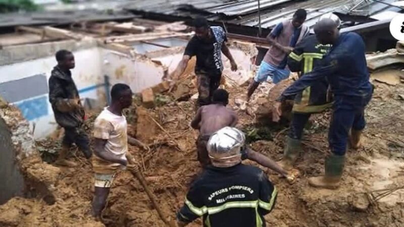 Côte d’Ivoire : un glissement de terrain meurtrier frappe Attécoubé après des pluies diluviennes