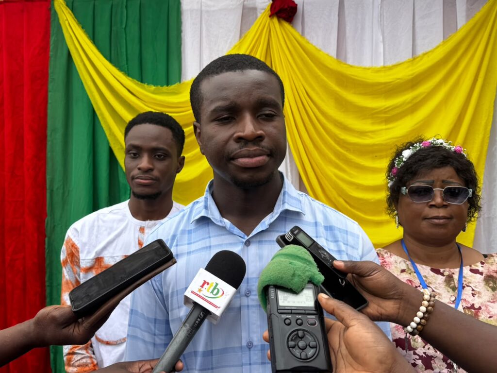 Chargé de communication de l’ABPMGE, Fabien Nongnogo