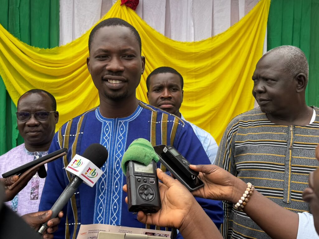 Représentant le ministre en charge de l’Énergie, des Mines et des Carrières, parrain de l’événement, Ange Hubert Sebego