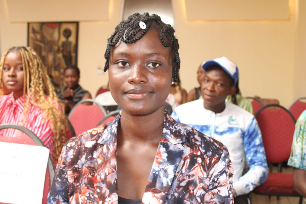 Zaphira KABORÉ, promotrice du MJA