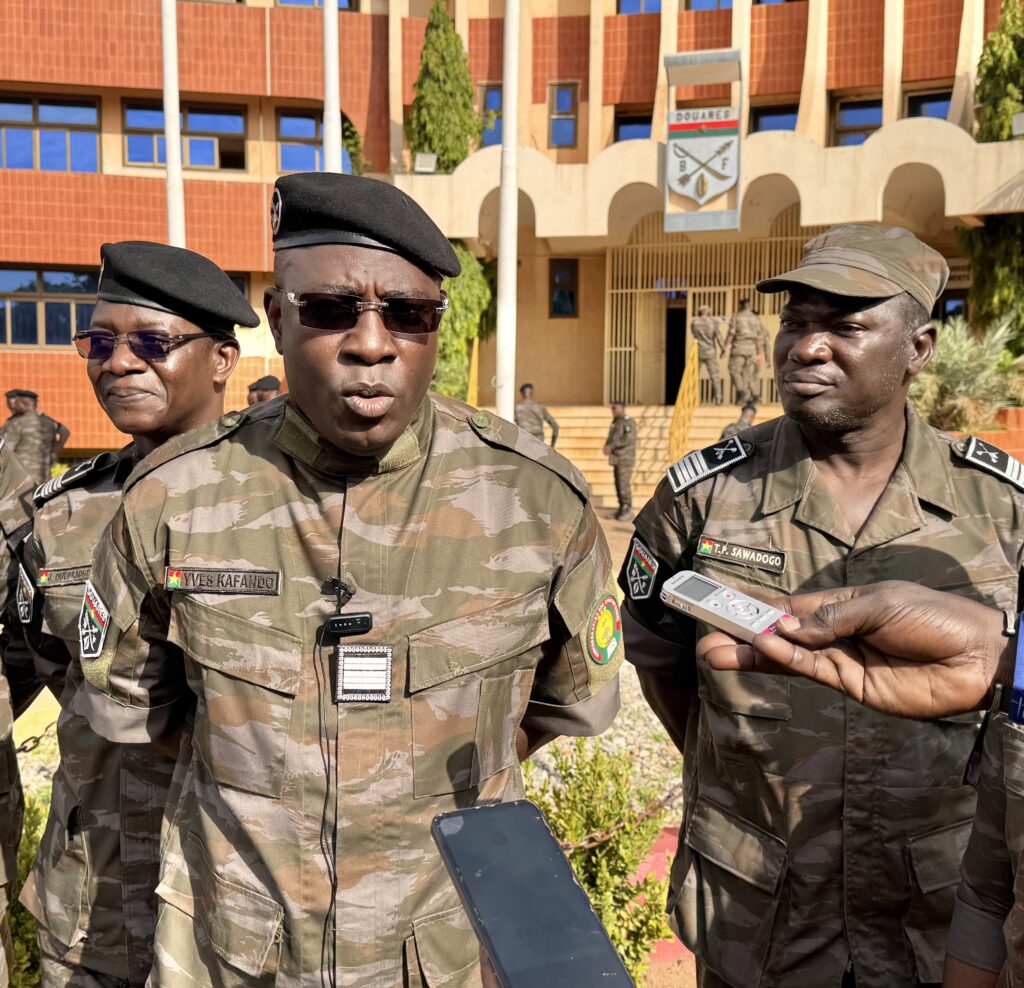 Directeur général des Douanes, l’Inspecteur divisionnaire Dr Yves Kafando