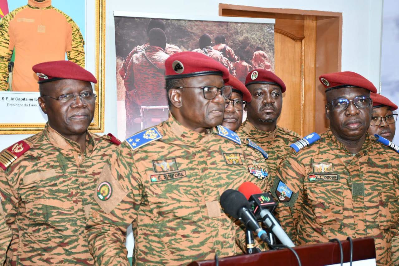 Défense| Burkina : le taux de sécurisation du territoire atteint 74,53 %, selon le ministre Célestin Simporé
