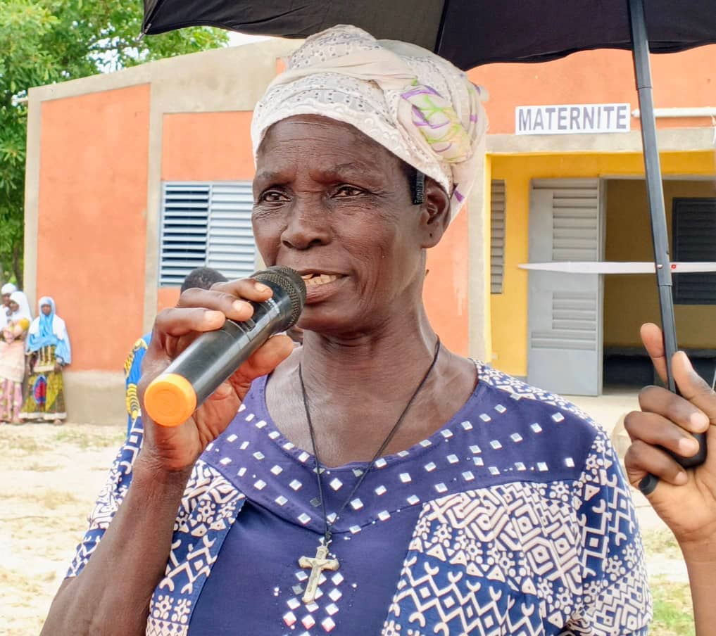 Loya Odile/Tuina, representante des bénéficiaires