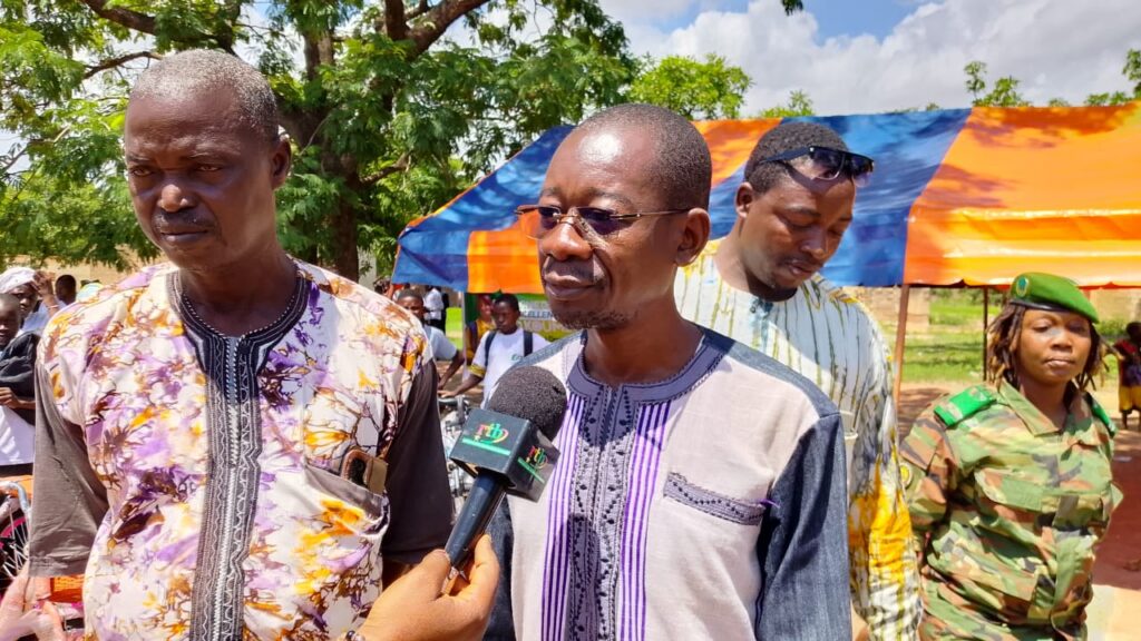 le président de la Délégation spéciale (PDS) de Koumbia, Boukary Zono