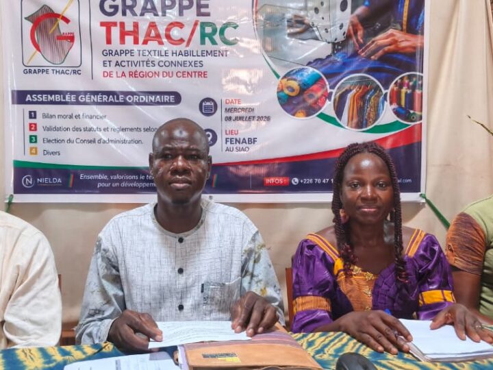 Habillement et textile : La GTHAC veut accélérer la transformation du textile burkinabè