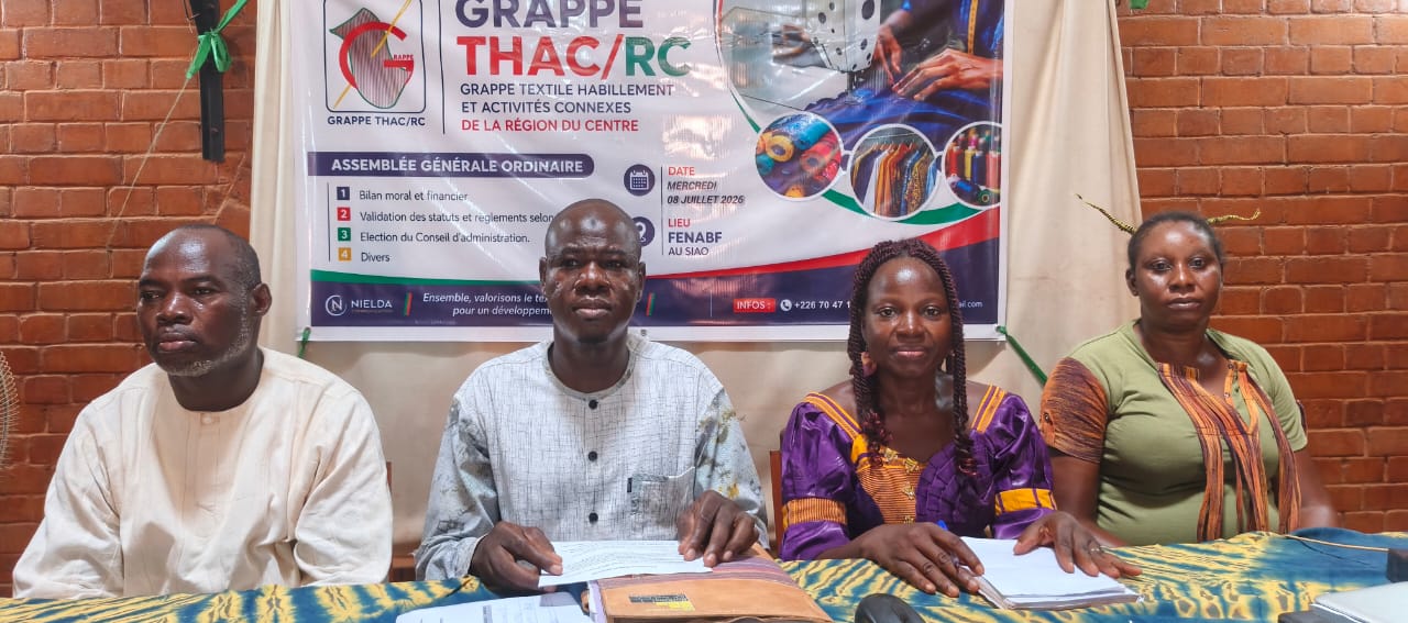 Habillement et textile : La GTHAC veut accélérer la transformation du textile burkinabè