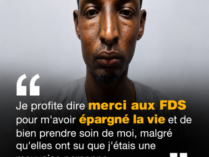 YATENGA : UN INFORMATEUR DES GROUPES ARMÉS REGRETTE SON RÔLE ET APPELLE À LA REPENTANCE