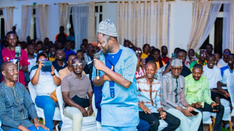RÉGION DU YAADGA : À Ouahigouya, Kaboré l’Intellectuel fait rire et parle de paix