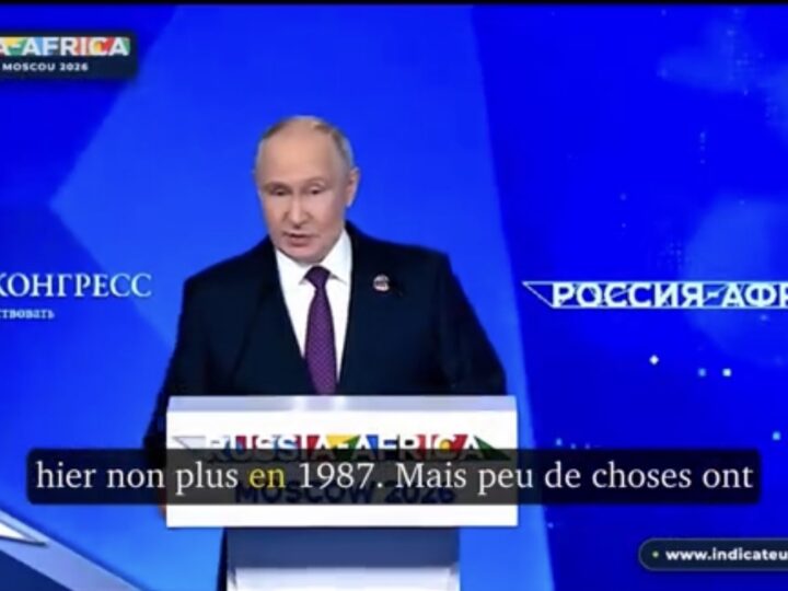 Russie-Afrique : Vladimir Poutine ravive l’héritage de Thomas Sankara sur la dette africaine